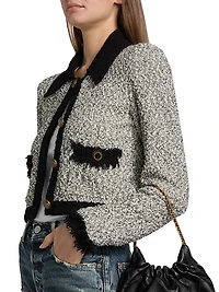 Arielle Bouclé Cotton-Blend Jacket