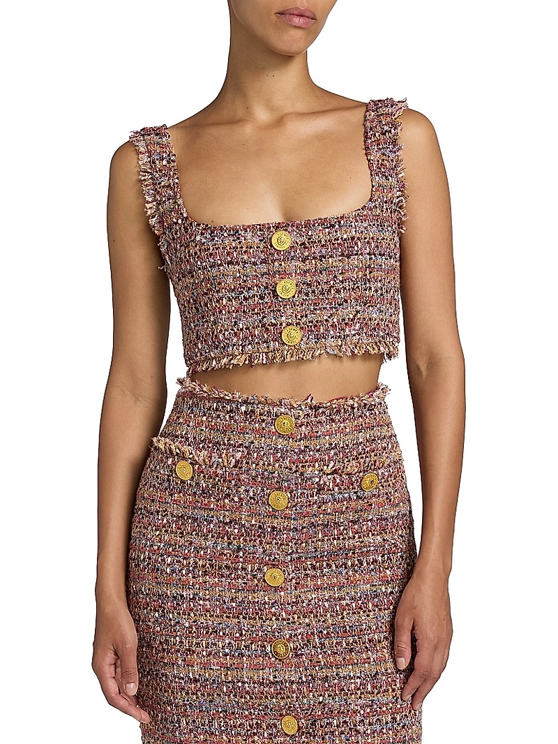 Maylin Tweed Bralette Top