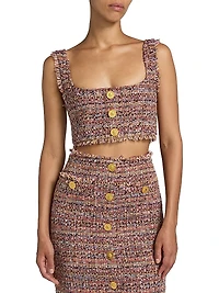 Maylin Tweed Bralette Top