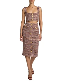 Maylin Tweed Bralette Top