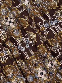 Cameron Tile-Print Cotton Poplin Shirtdress