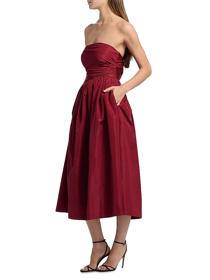 Mina Strapless Cocktail Dress