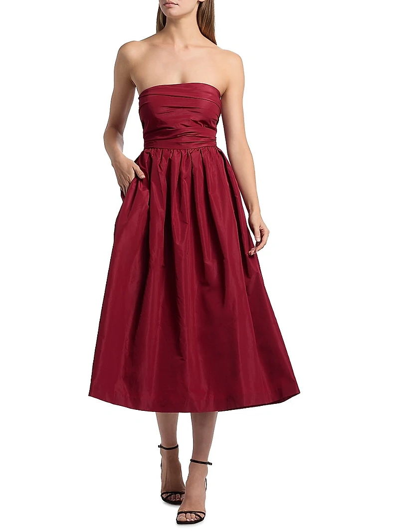 Mina Strapless Cocktail Dress