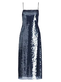 Lenox Sequined Slip Dress