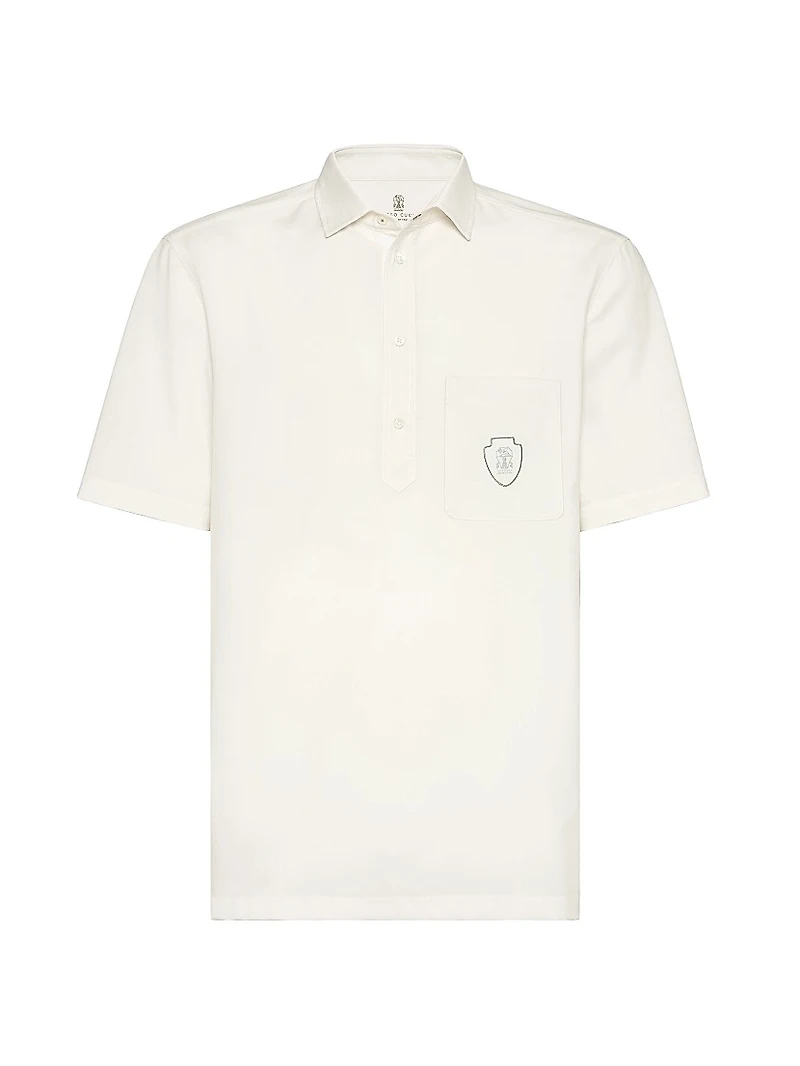 Lightweight Virgin Wool Polo Shirt