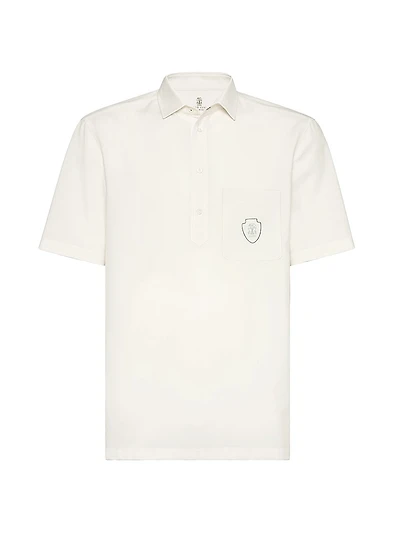 Lightweight Virgin Wool Polo Shirt