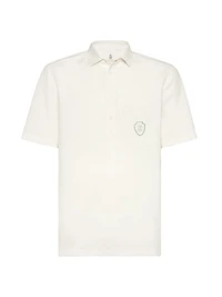 Lightweight Virgin Wool Polo Shirt