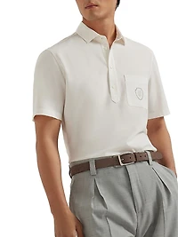 Lightweight Virgin Wool Polo Shirt