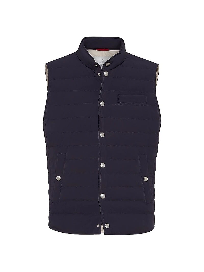 Bonded Taffeta Lightweight Down Vest