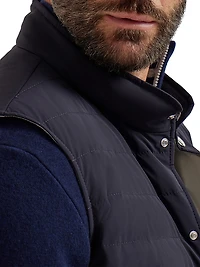 Bonded Taffeta Lightweight Down Vest