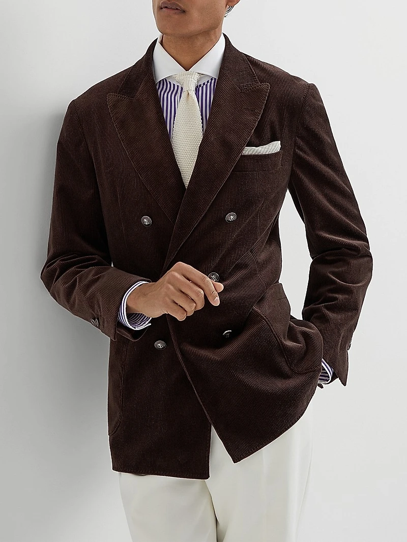 Striped Poplin Slim Fit Shirt with Collar