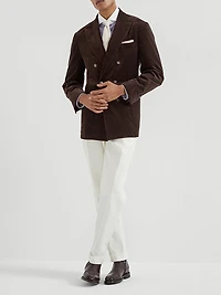 Striped Poplin Slim Fit Shirt with Collar