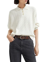 Glossy Hammered Calfskin Belt with Monili