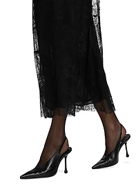 Eudora Sheer Lace Maxi Skirt