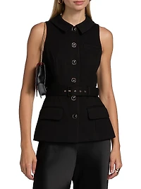 Yarra Ponte Belted Vest