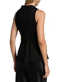 Yarra Ponte Belted Vest