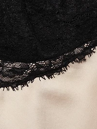 Hilda Lace-Trimmed Silk Camisole