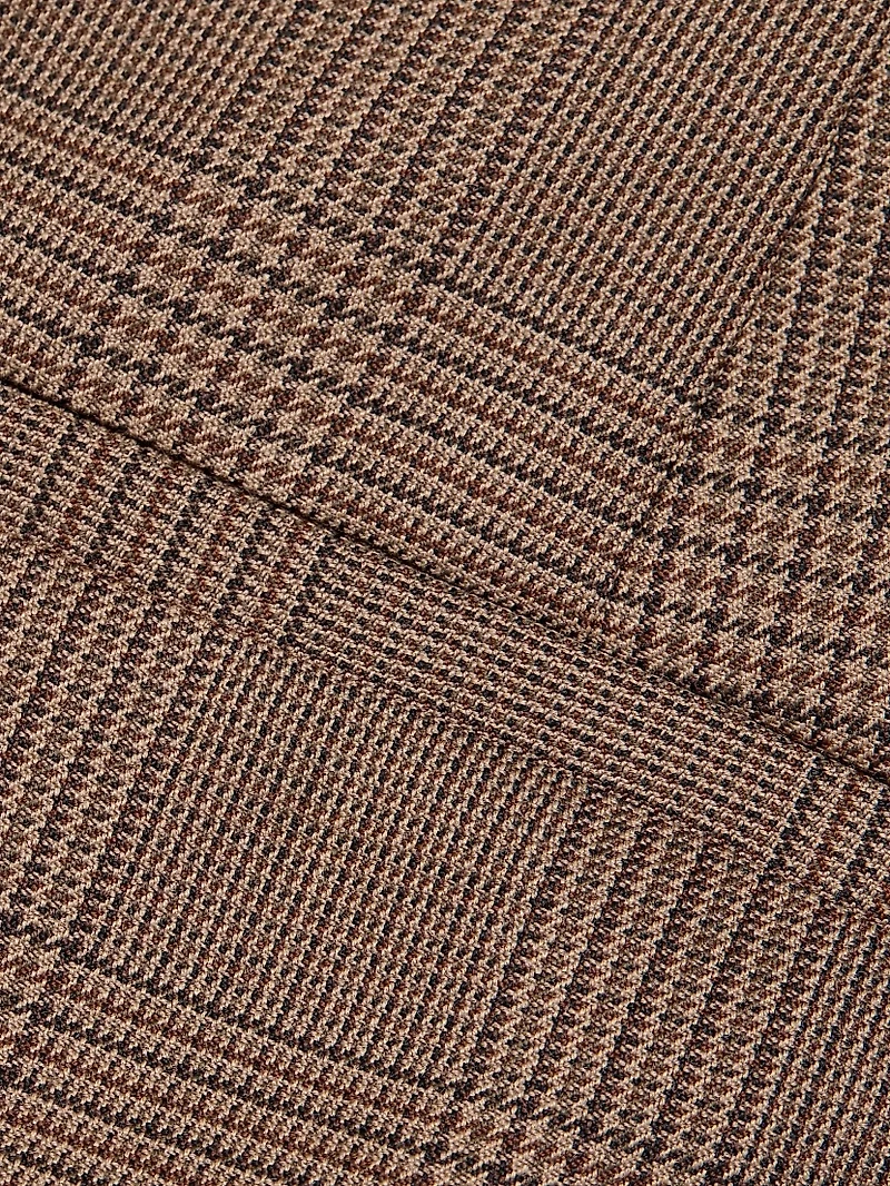 Jolie Plaid Tweed Shorts