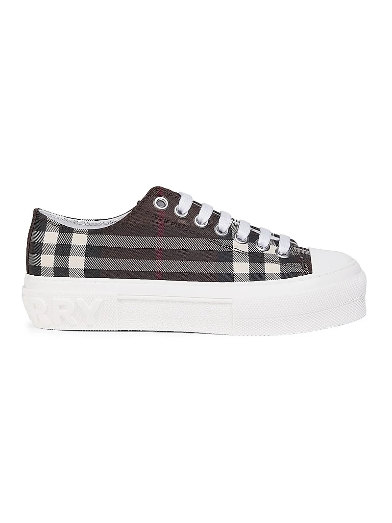 Jack Check Tennis Sneakers