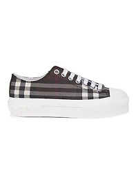 Jack Check Tennis Sneakers