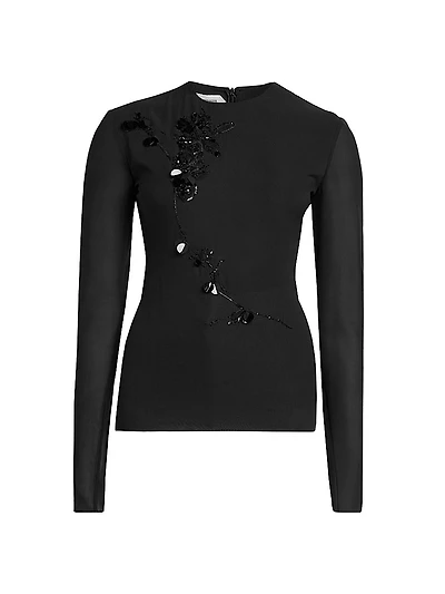 Stretch Silk Blouse