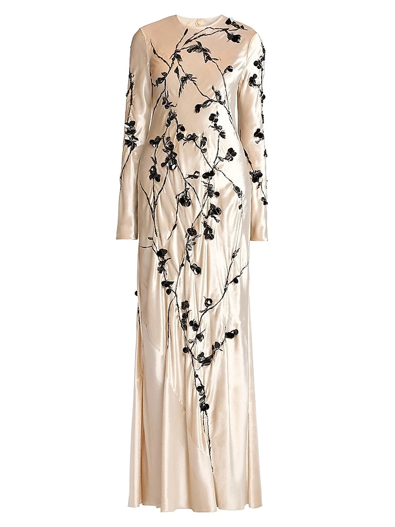 Embroidered Maxi Dress