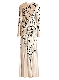 Embroidered Maxi Dress