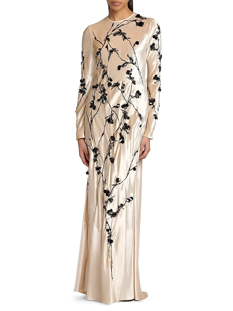 Embroidered Maxi Dress