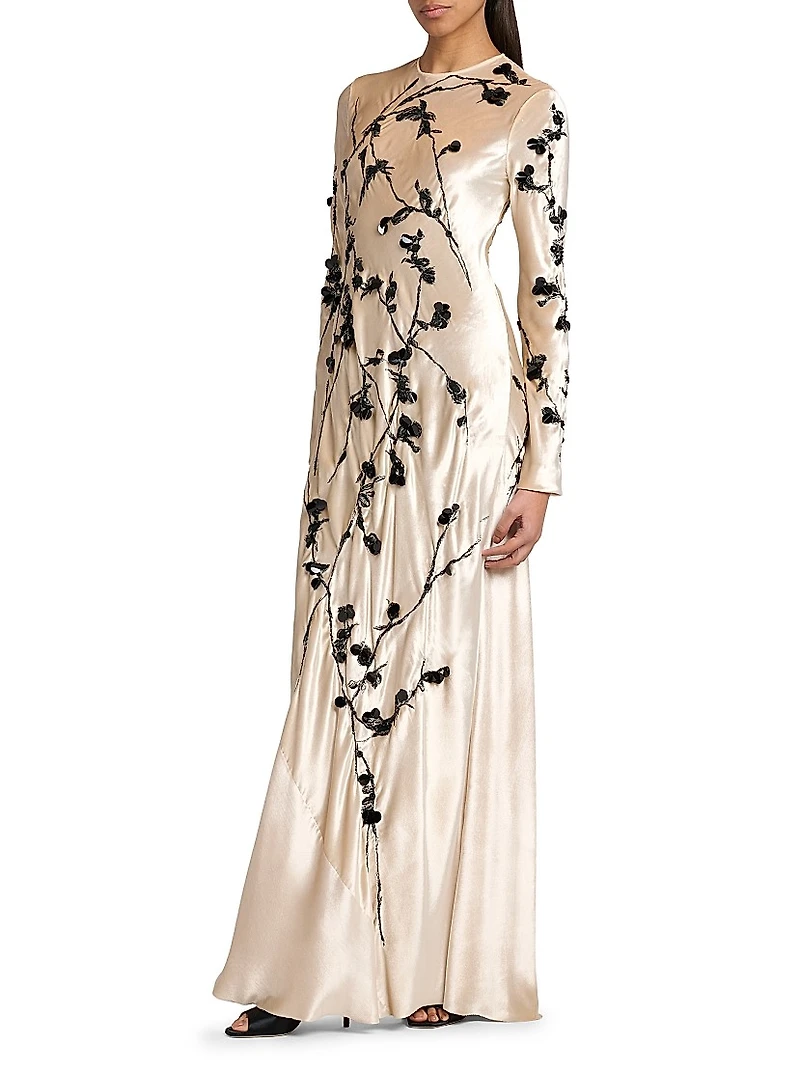 Embroidered Maxi Dress