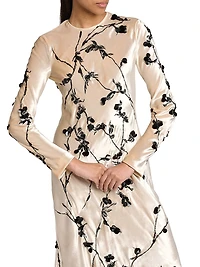 Embroidered Maxi Dress