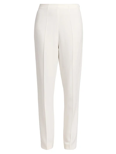 Stretch Crepe Slim-Fit Trousers