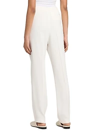 Stretch Crepe Slim-Fit Trousers