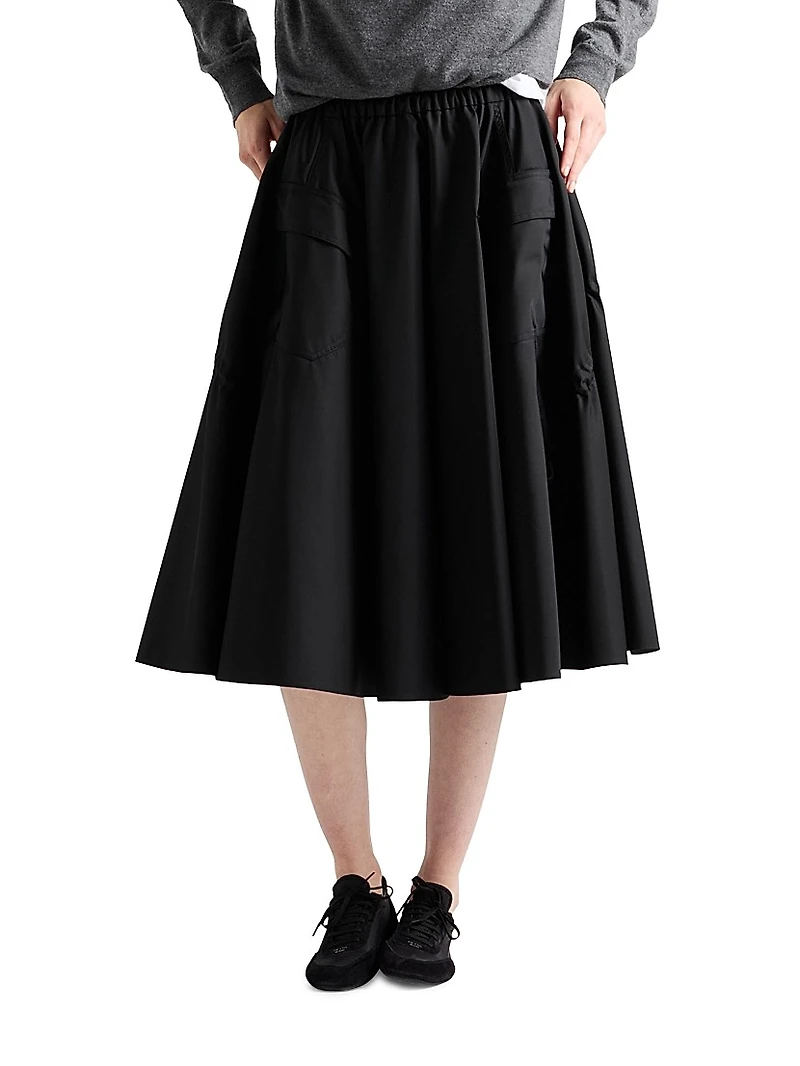 Re-Nylon Circle Skirt