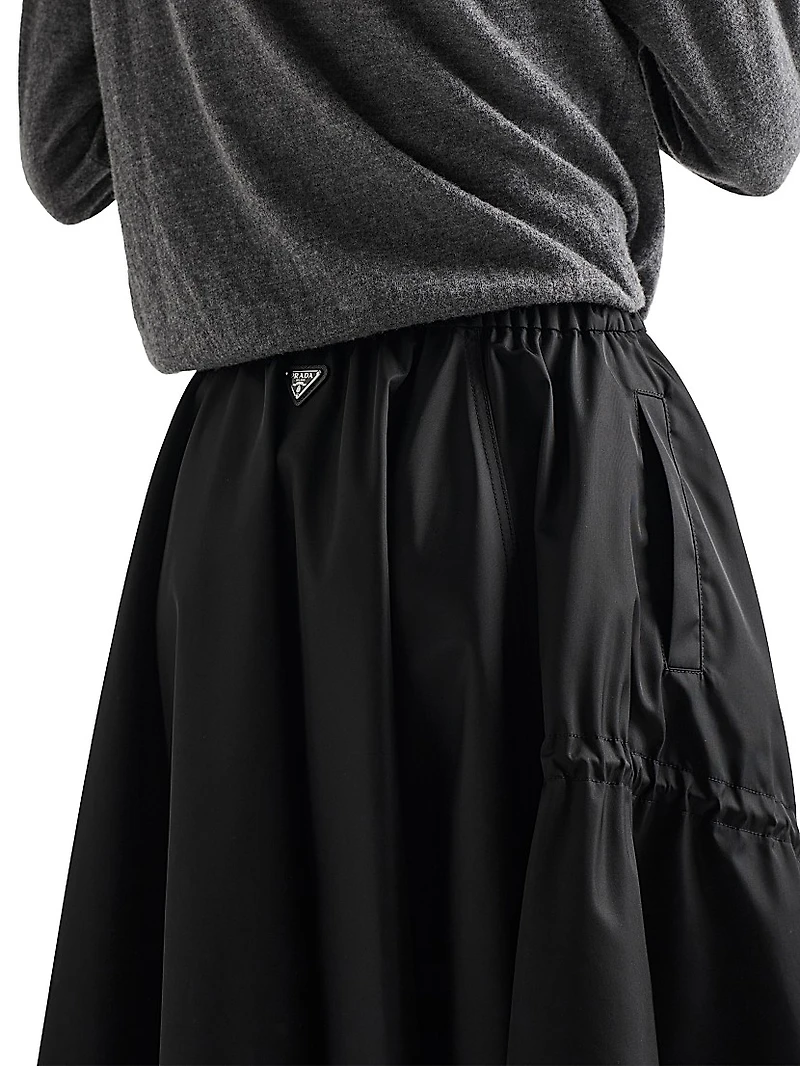 Re-Nylon Circle Skirt
