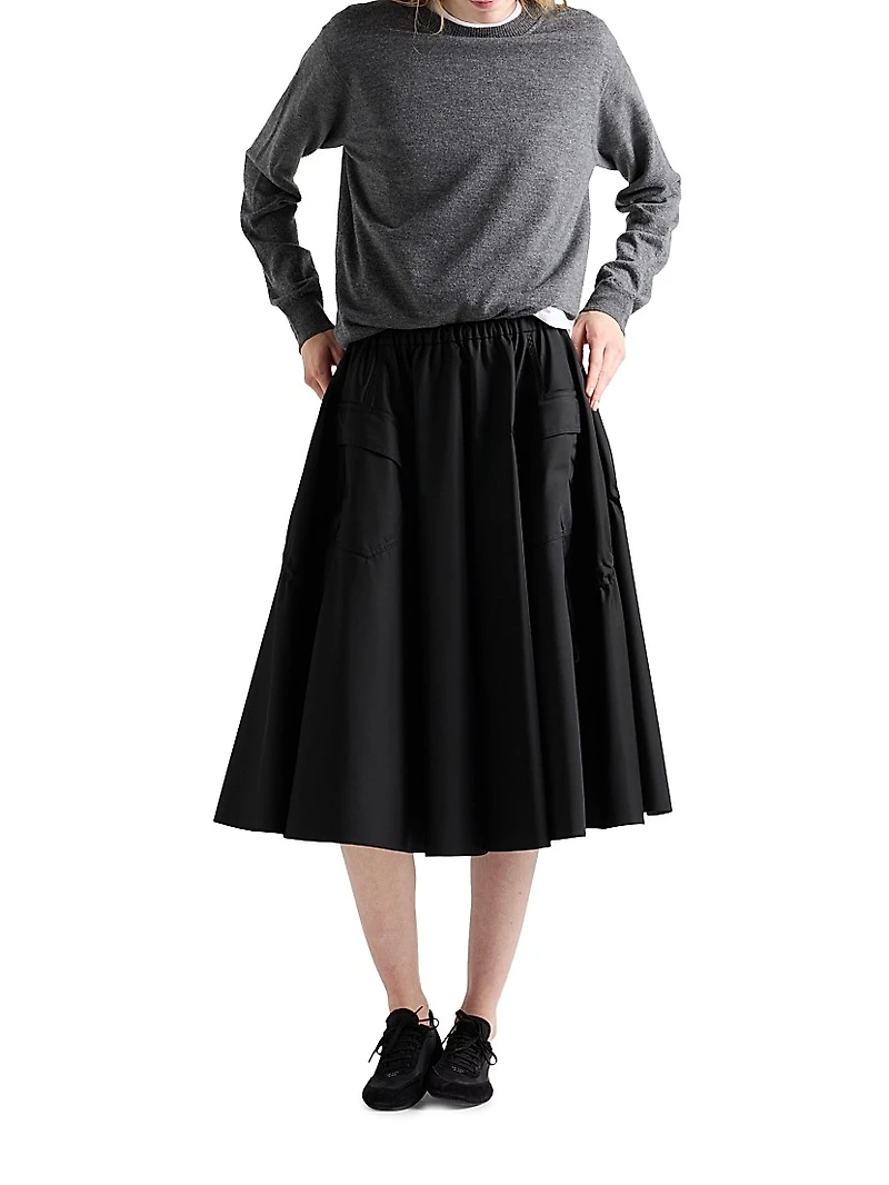 Re-Nylon Circle Skirt