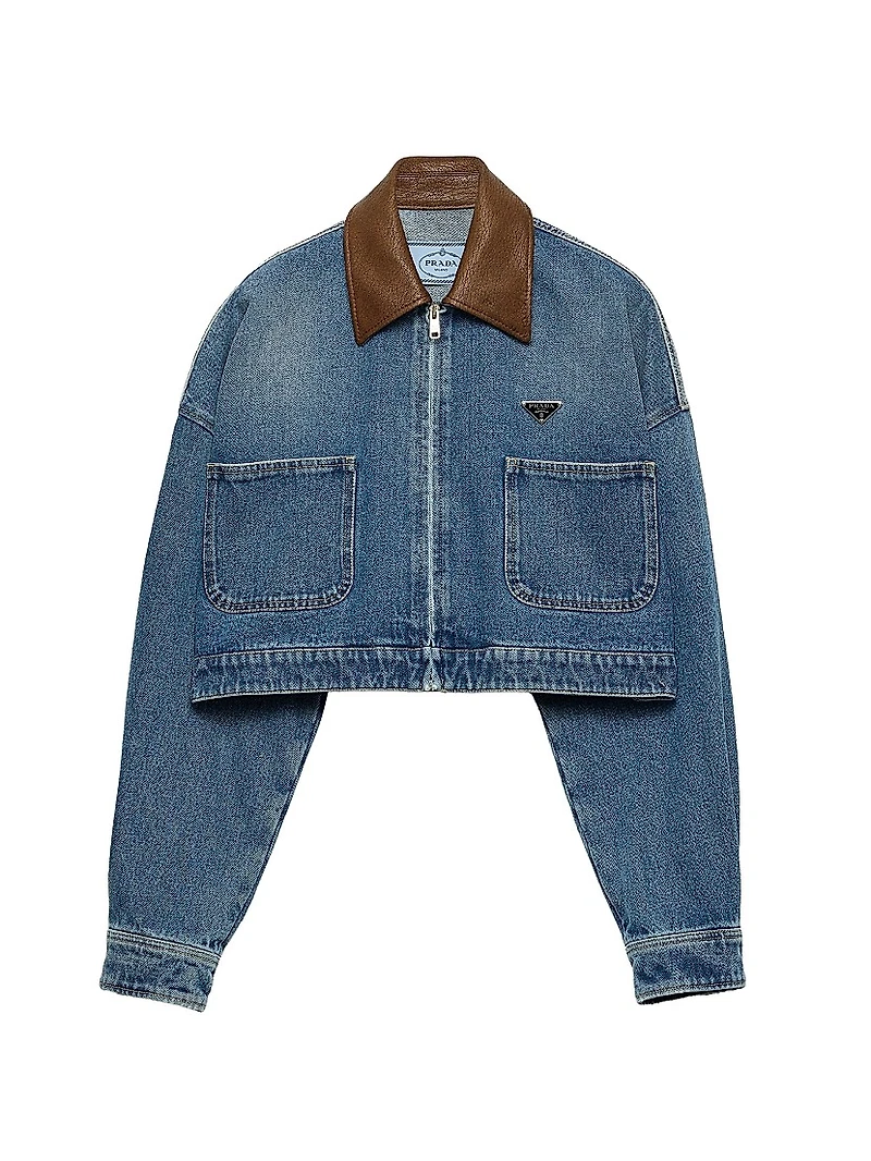 Cropped Denim Jacket