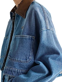 Cropped Denim Jacket