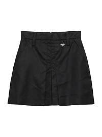 Re-Nylon Mini Skirt