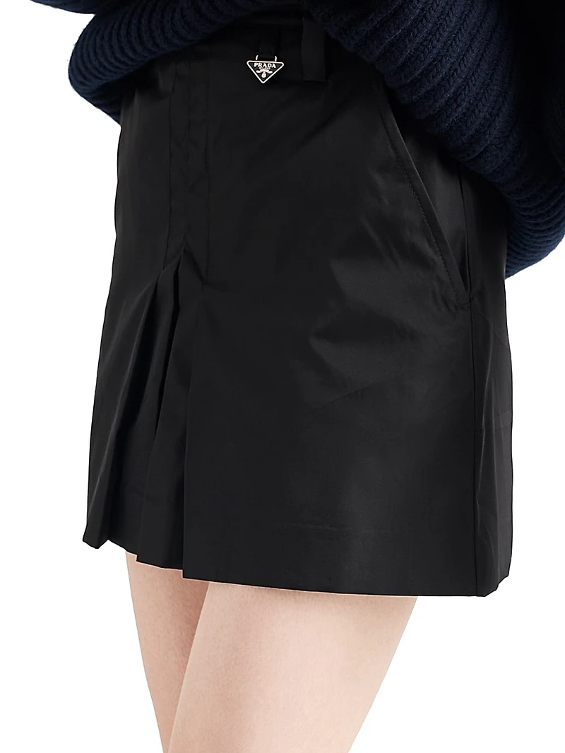 Re-Nylon Mini Skirt