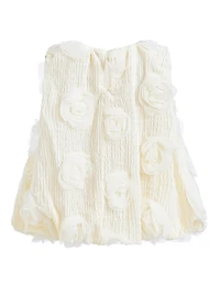 Baby Girl's Bow Flower Sleeveless Dress