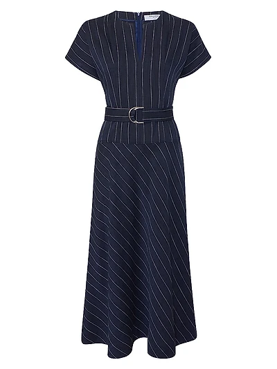 Cereah Dress Striped Porto Weave