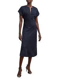 Cereah Dress Striped Porto Weave