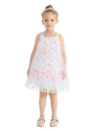 Little Girl's Ombre Butterfly Dress