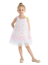 Little Girl's Ombre Butterfly Dress