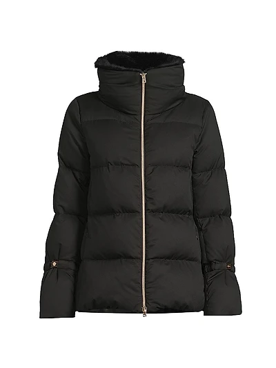 Arendelle Faux-Fur Collar Down Jacket