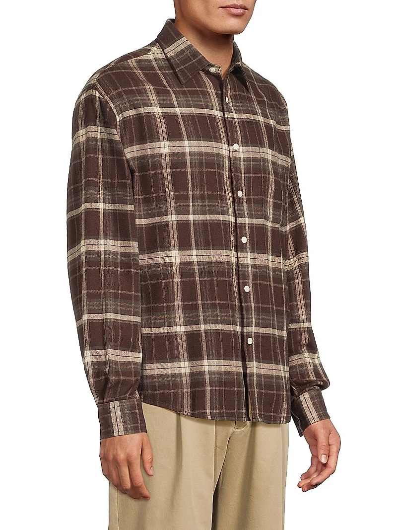 Deon Plaid Cotton Shirt