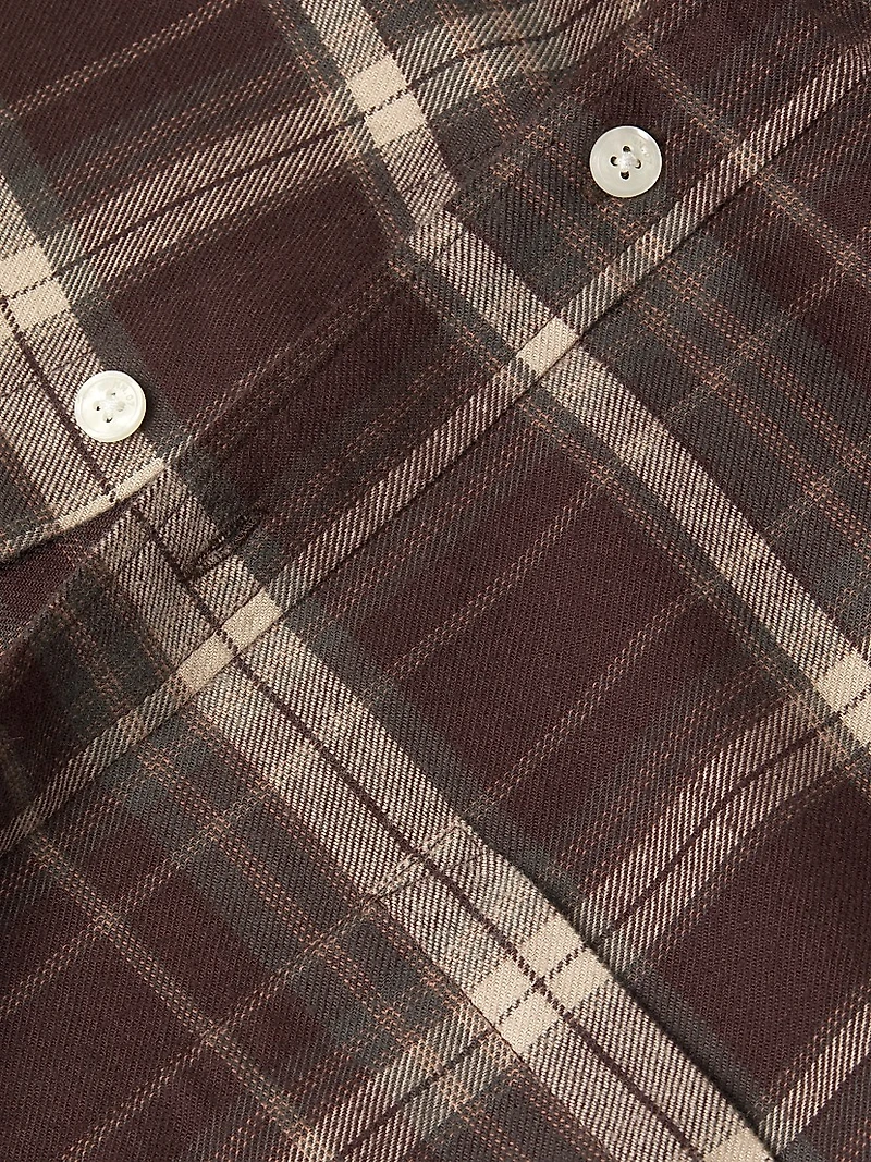 Deon Plaid Cotton Shirt