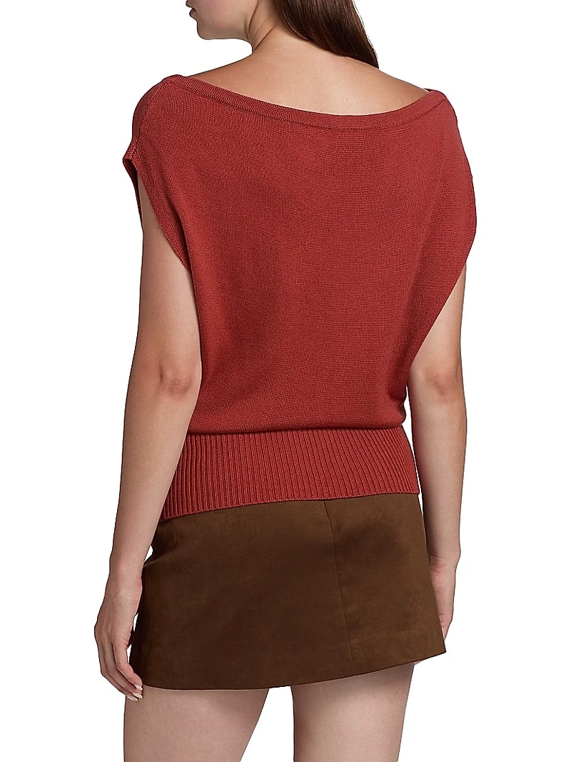 Chet Wool Boatneck Sweater