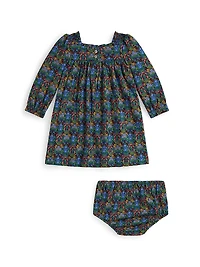 Baby Girl's Jersey Square Neck Babydoll Dress