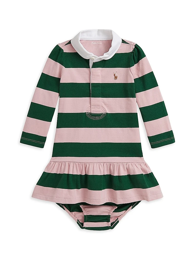 Baby Girl's Rugby Jersey Day Dress